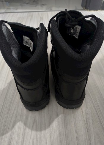 Siyah Bağcıklı Erkek Biker Botları - Görsel 3