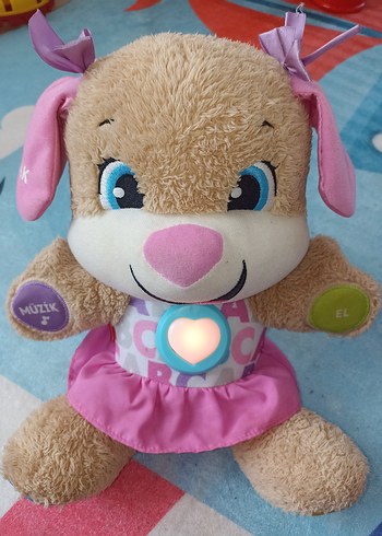 Fisher Price Pembe Eğitici Peluş Oyuncak
