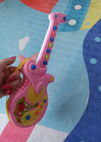 Renkli Pembe Müzik Oyuncağı