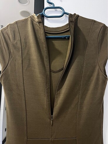 s Beden haki Renk H&M Elbise
