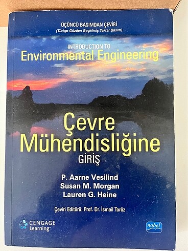Çevre Mühendisliği kitabı
