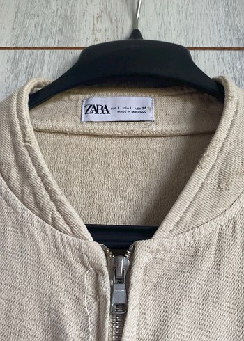 Bej Kadın Keten Ceket - Görsel 4