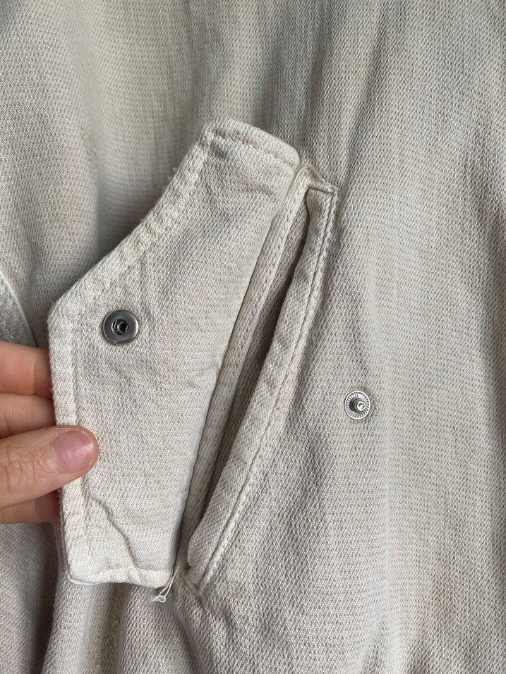 Bej Kadın Keten Ceket - Görsel 2