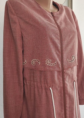 Nakışlı Uzun Kollu 2 Adet Nihan Pardesü - Görsel 5