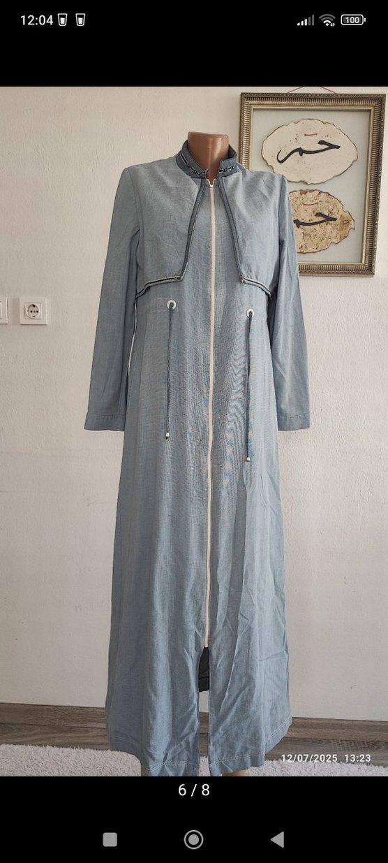 Nakışlı Uzun Kollu 2 Adet Nihan Pardesü - Görsel 3