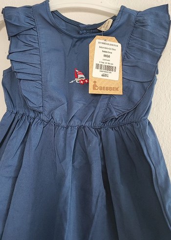 2 tane Kolsuz Kız Çocuk Elbise Ebebek - Görsel 6