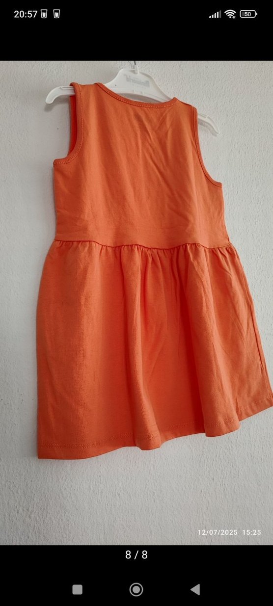 2 tane Kolsuz Kız Çocuk Elbise Ebebek - Görsel 4