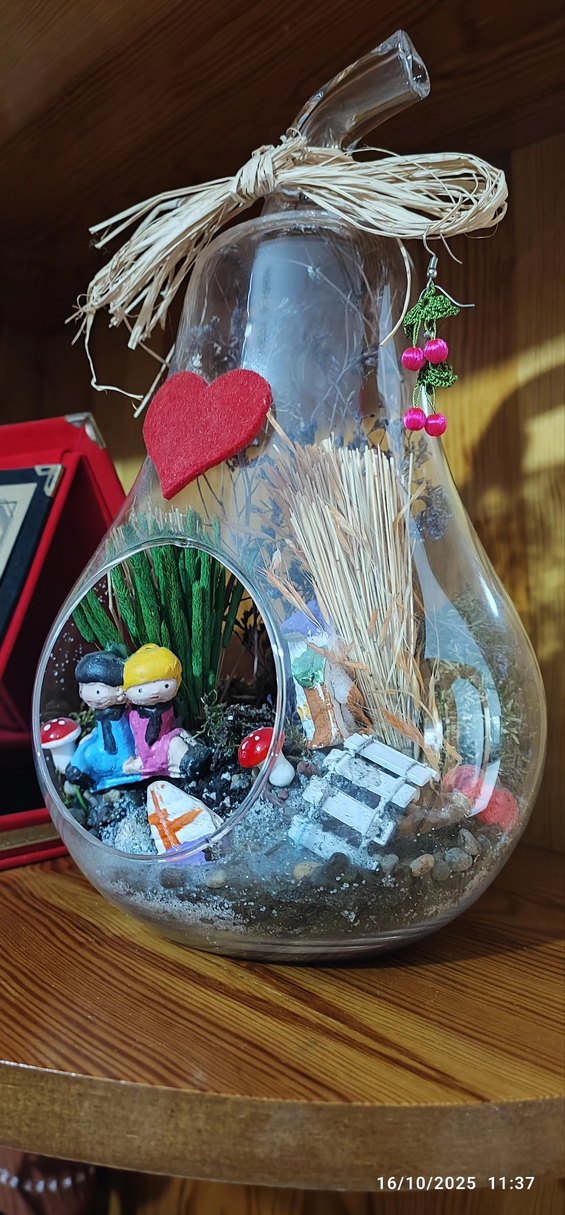 Renkli Mini Teraryum Ev Dekoru - Görsel 2