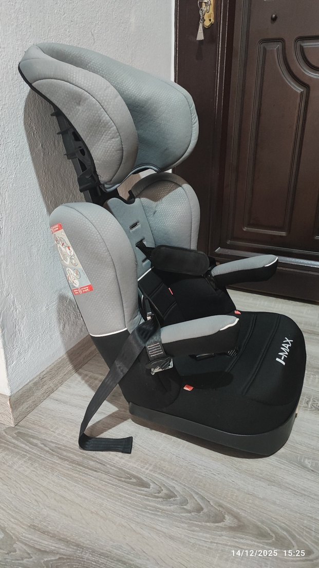 I-MAX Gri Çocuk Oto Koltuğu - Görsel 2