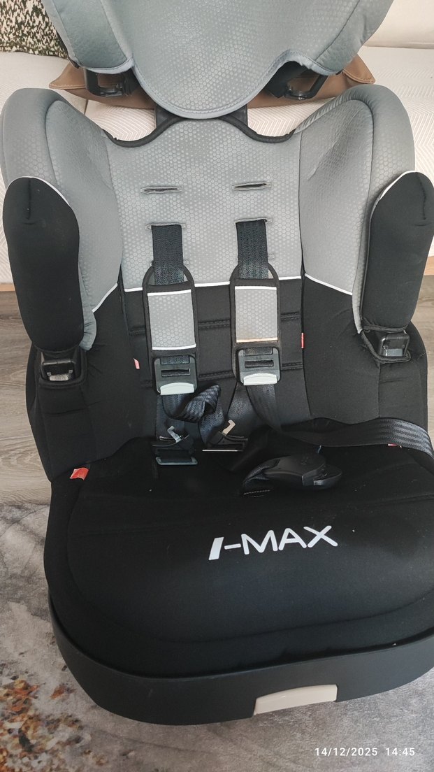 I-MAX Gri Çocuk Oto Koltuğu - Görsel 4