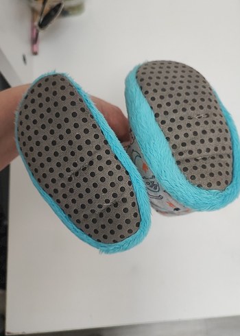 LCW Waikiki Erkek Çocuk Renkli Peluş Ev Terliği - Görsel 3