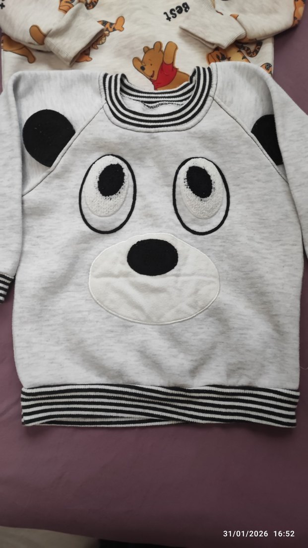 2 Adet Erkek Çocuk Uzun Kollu Sweatshirt - Görsel 3