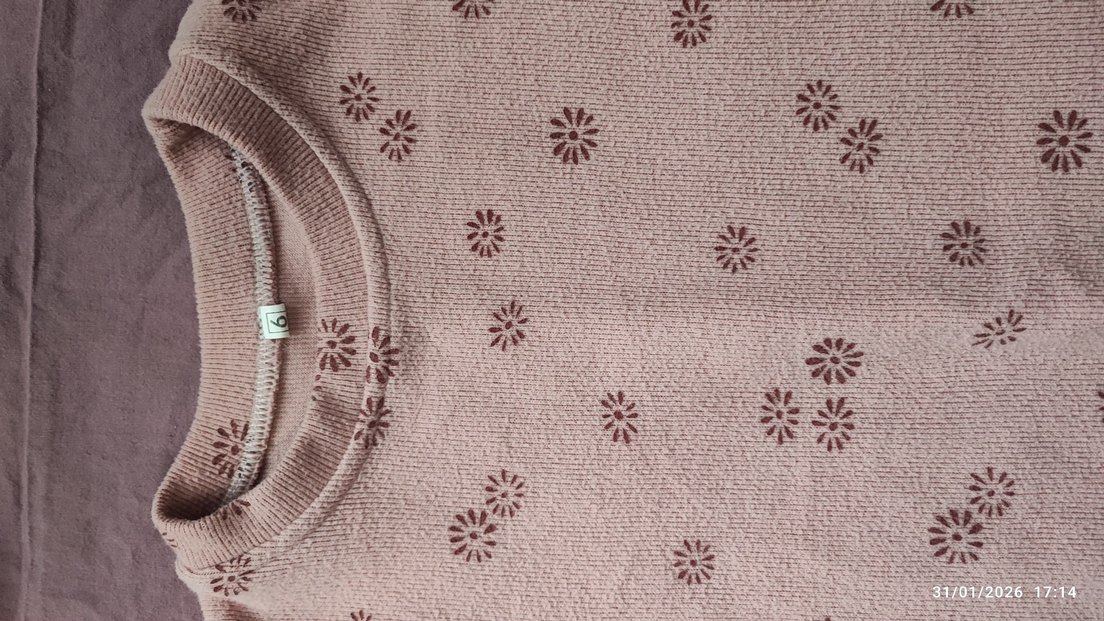 Pembe Fır Fır Detaylı Bebek Kız Takımı - Görsel 3