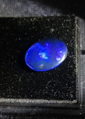  Beden 1.85 CT JANJANLI SİYAH ETİYOPYA OPALİ (B5)