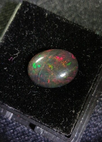 1.65 CT JANJANLI SİYAH ETİYOPYA OPALİ