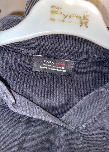 Siyah V Yaka Kadın Triko - Görsel 3