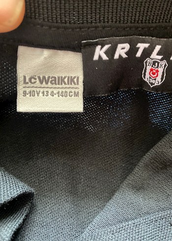LC Waikiki Gri Erkek çocuk Polo Yaka Kısa Kollu Tişört