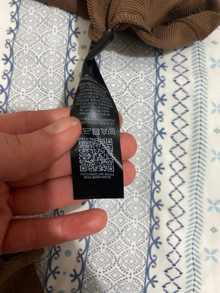 Kadın Kahverengi V Yaka Uzun Kollu Bluz - Görsel 3