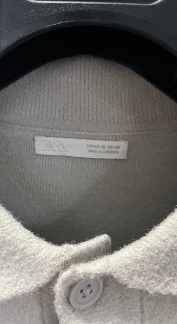 Zara gri hırka - Görsel 2