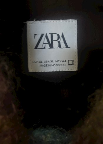 Zara tüylü ceket - Görsel 2