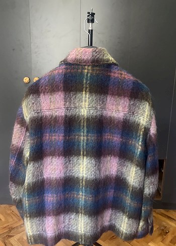 Zara tüylü ceket - Görsel 3