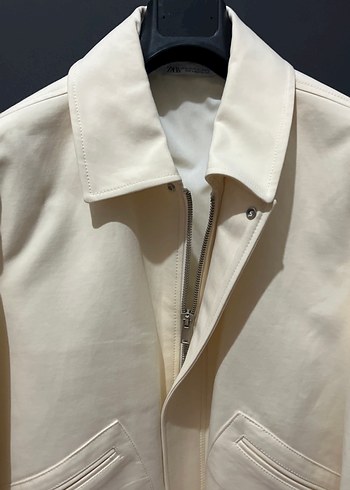Zara ekru ceket - Görsel 4