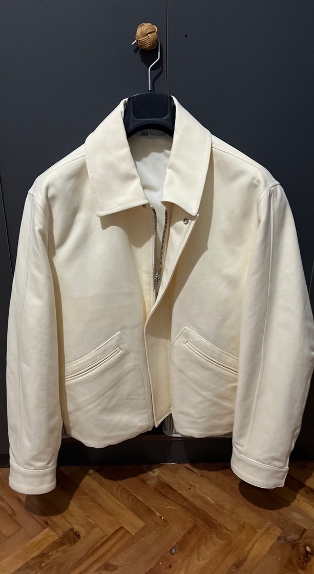 Zara ekru ceket - Görsel 5