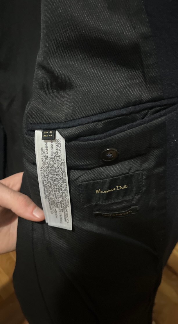 Massimo Dutti yün blazer - Görsel 3