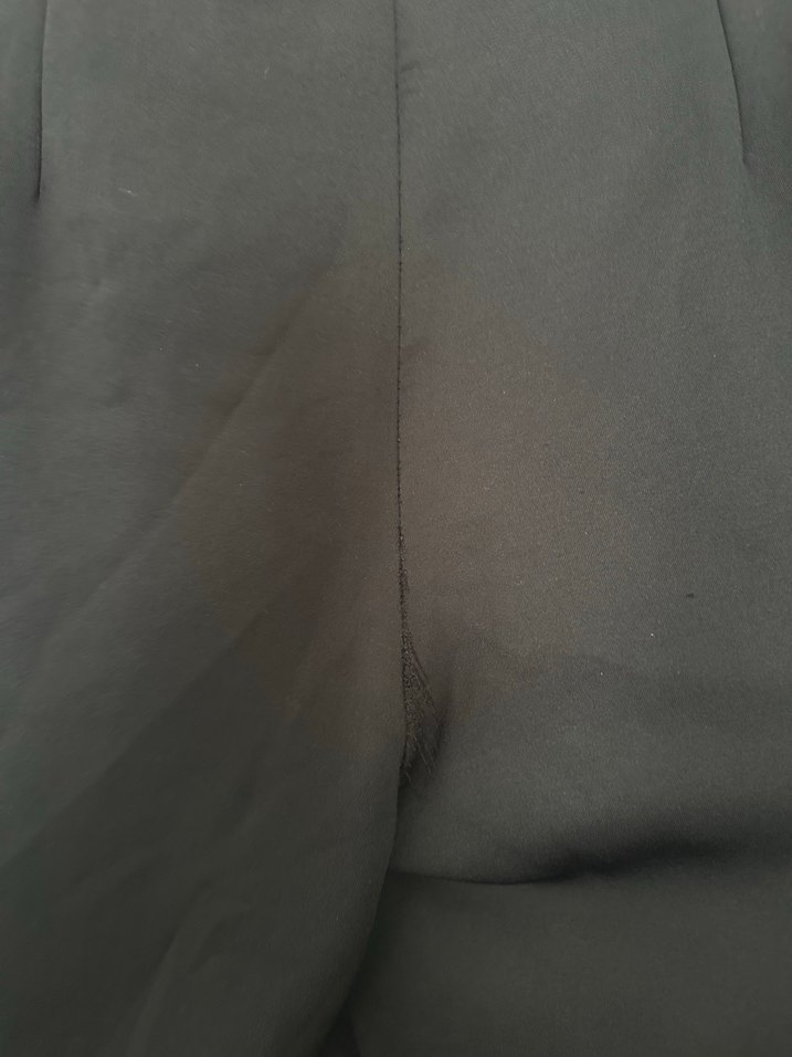 Fermuarlı Siyah Kadın Kumaş Pantolon - Görsel 5