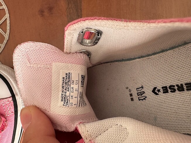 Pembe Converse - Görsel 6