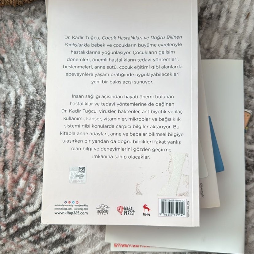 Çocuk Hastalıkları ve Doğru Bilinen Yanlışlar Kitabı - Görsel 2