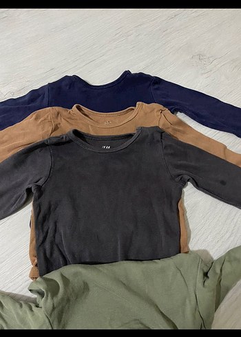 Uzun Kollu Erkek Bebek Çıtçıtlı Boy - Görsel 3