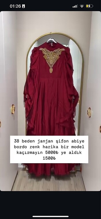 Abiye elbise 