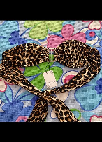 Zara Leopar Desenli Büstiyer