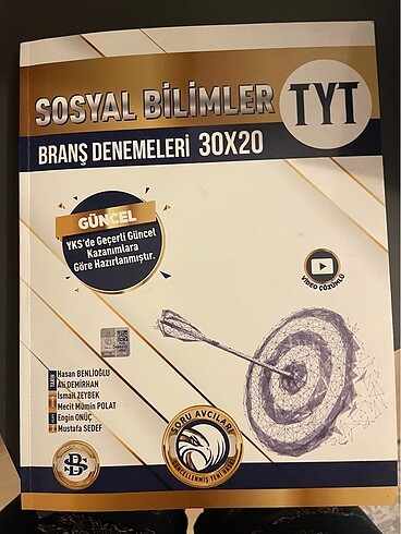 tyt sosyal bilimler denemesi