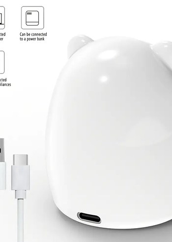 Mini Sevimli Ayı UV/LED Tırnak Jeli Kurutucu - Görsel 2