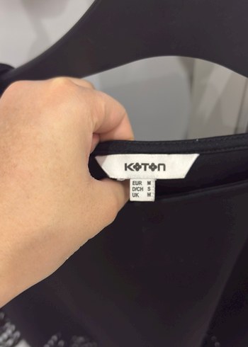 Siyah Kaygan Bluz - Görsel 4