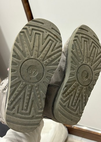 Gri Süet Ugg - Görsel 4