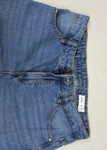Kadın Mavi Regular Fit Denim Jean - Görsel 3