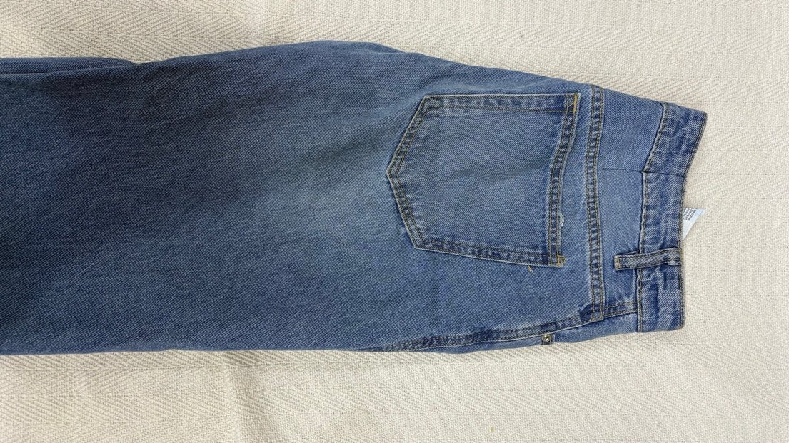 Kadın Mavi Regular Fit Denim Jean - Görsel 2