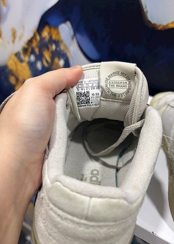 Beyaz Adidas Platform Spor Ayakkabı - Görsel 5