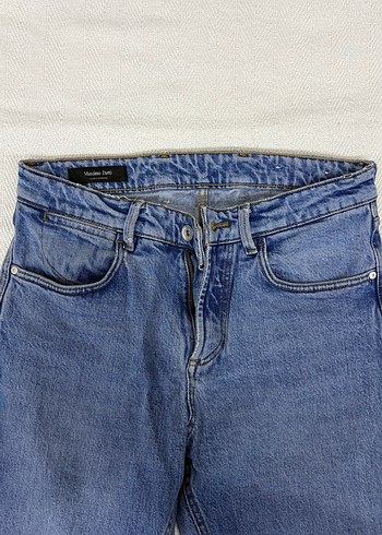 Kadın Mavi Denim Regular Fit Jean - Görsel 3