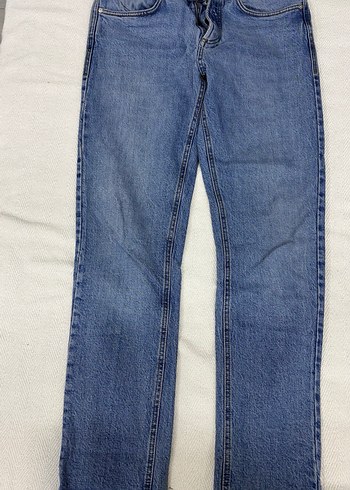 Kadın Mavi Denim Regular Fit Jean - Görsel 4