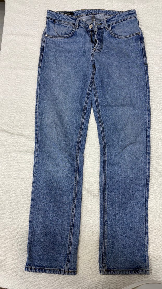 Kadın Mavi Denim Regular Fit Jean - Görsel 4