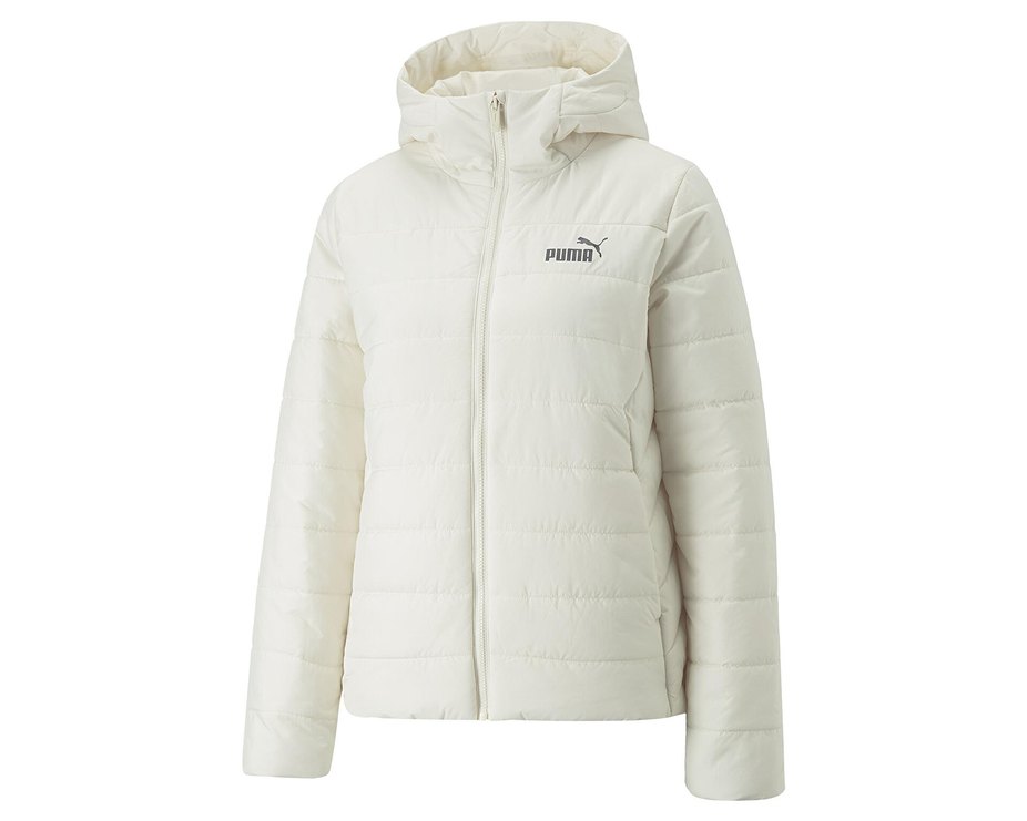 Beyaz Kadın Şişme Kışlık Mont - Görsel 2