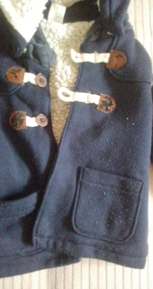 ERKEK BEBEK MONT KAPÜSONLU İÇİ YÜNLÜ - Görsel 2