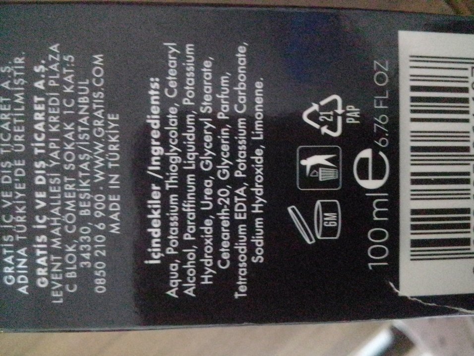 Tüy Dökücü Krem - Görsel 2