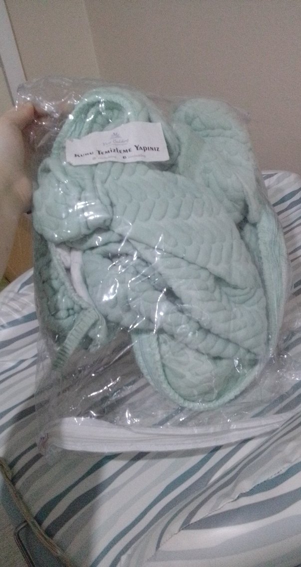 Bebek Puset Örtüsü kapitone - Görsel 3