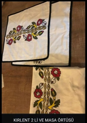 Kırlent Kılıfı ve Masa Örtüsü - Görsel 2