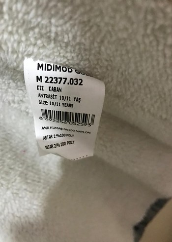 Kaban İçi Yün Şapka kürklü Fermuarlı Çıtçıtlı - Görsel 6